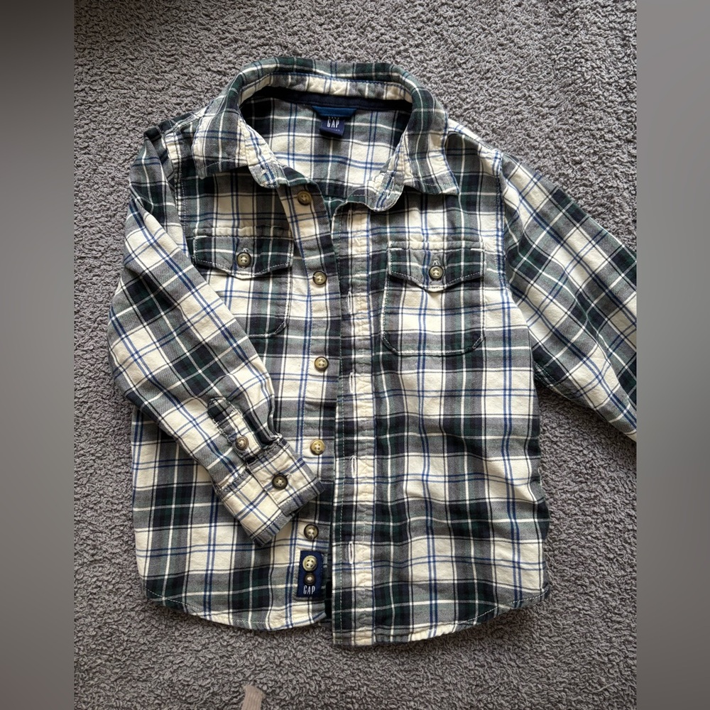 Baby Gap Boys Button Down, Size 4